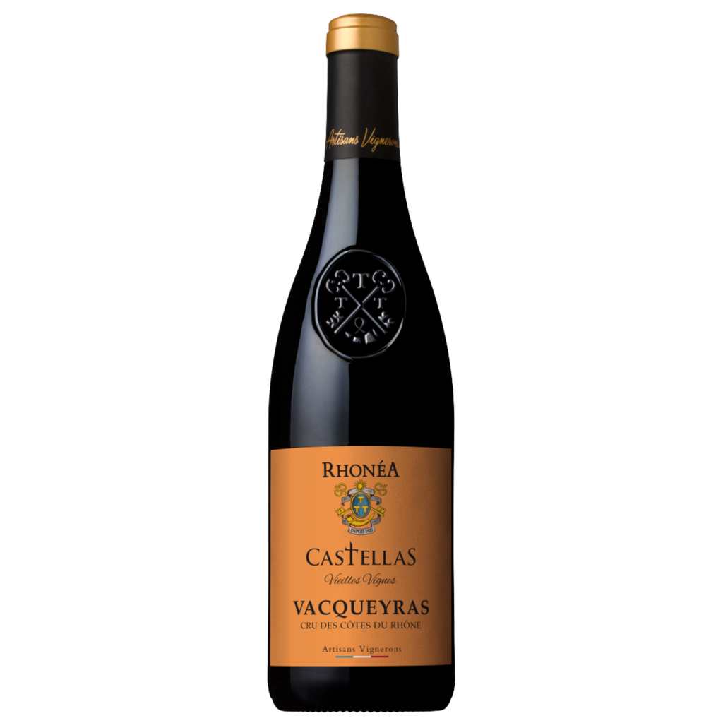 Französischer Premiumwein im Rebenzeit Weinshop. AOC Vacqueyras Rouge - Les Hauts de Castellas